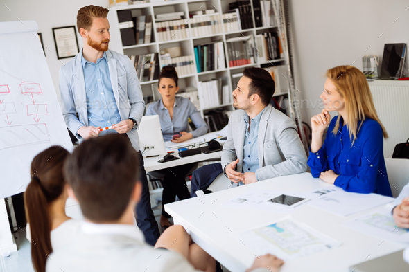 Busy office life Stock Photo by nd3000 | PhotoDune