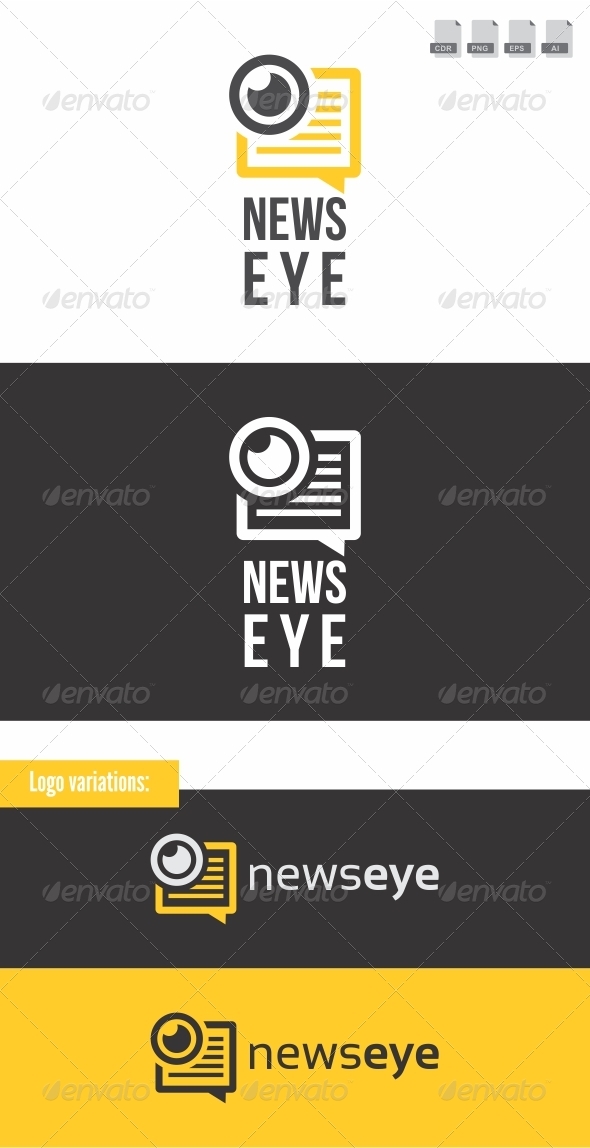 News Eye - Objects Logo Templates