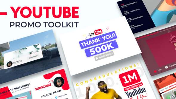 YouTube Promo Toolkit - VideoHive 28613997