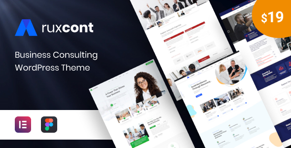 Aruxcont – Business Consulting WordPress Theme