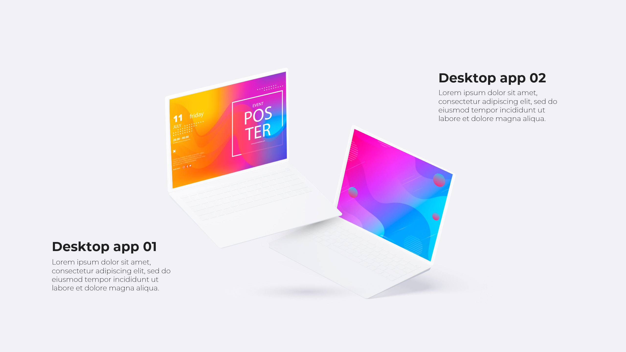 Animated Device Mockup Powerpoint Presentation Template Presentation