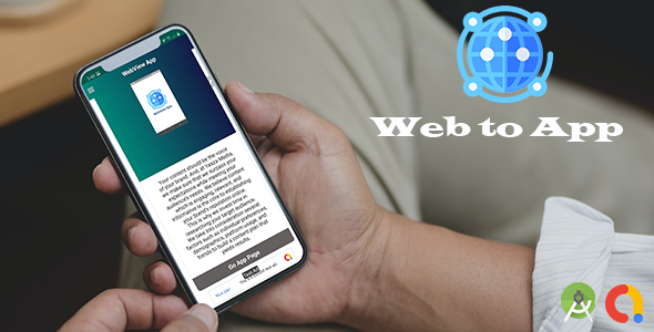 Web view with Animation (Android App)