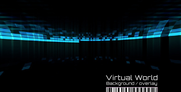 Virtual World Background Or Overlay