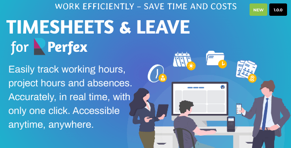 Timesheets and Leave Management for Perfex CRM