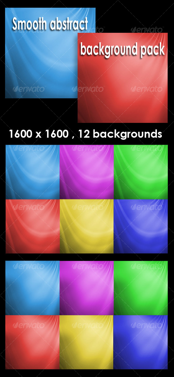Smooth abstract backgrounds pack V1 - Abstract Backgrounds
