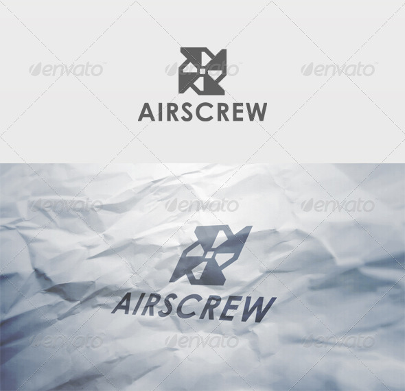 Airscrew Logo - Vector Abstract