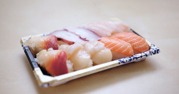 Take away sushi Stock Photo by leungchopan | PhotoDune