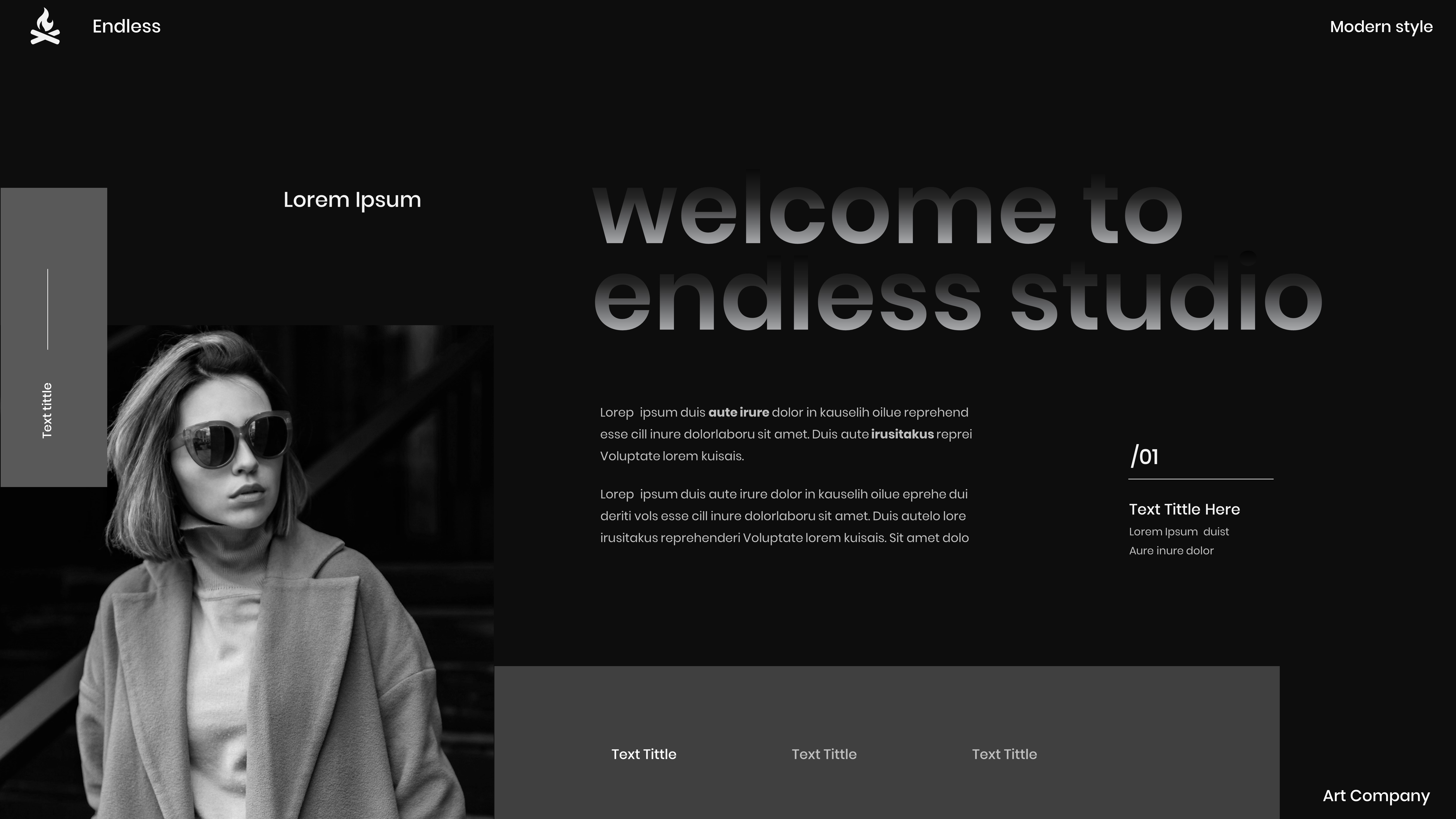 Endless - Business PowerPoint Template by CreativeGraphs | GraphicRiver