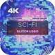 Sci-Fi Glitch Logo - VideoHive Item for Sale