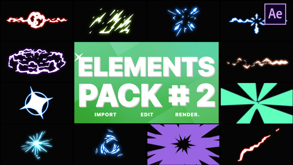 Energy Elements Pack - VideoHive 28661737
