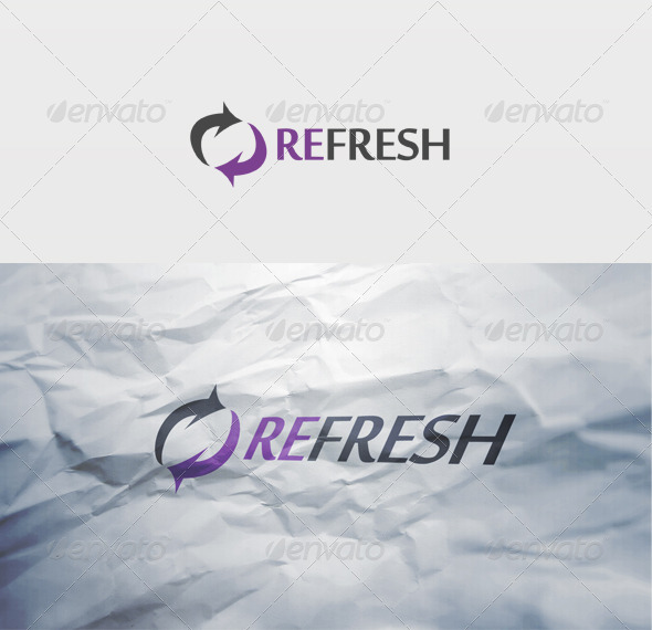 Refresh Logo - Vector Abstract