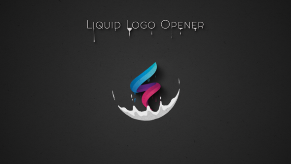 Liquid Logo Opener - VideoHive 28665130