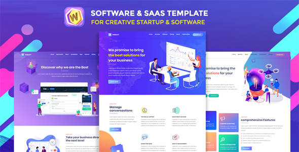 Fabulous Winsoft - Saas Agency & Software Landing Page