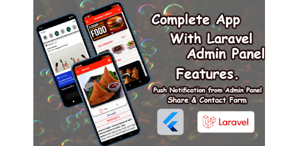 Flutter Complete Recipe App