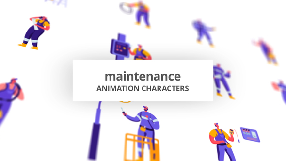 Maintenance - Character - VideoHive 28672388