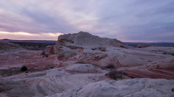 Sunset Time Lapse on a Slider in the Arizona Desert alt