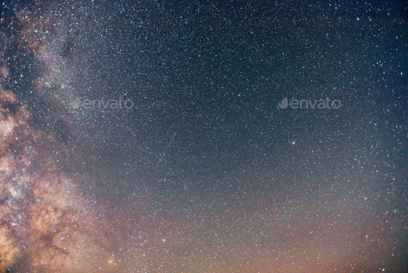 deep sky astrophoto. Beauty world. Carpathians Ukraine Europe