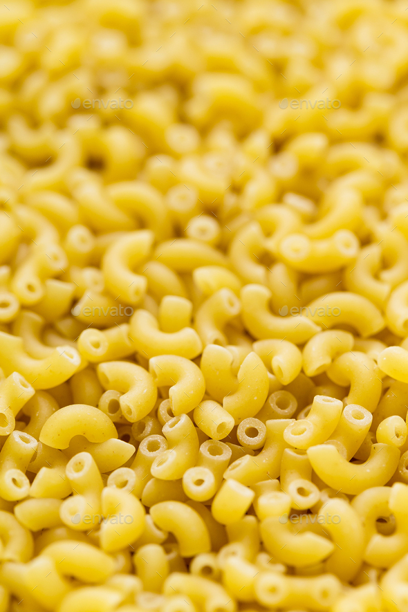 Dry macaroni pasta Stock Photo by leungchopan PhotoDune