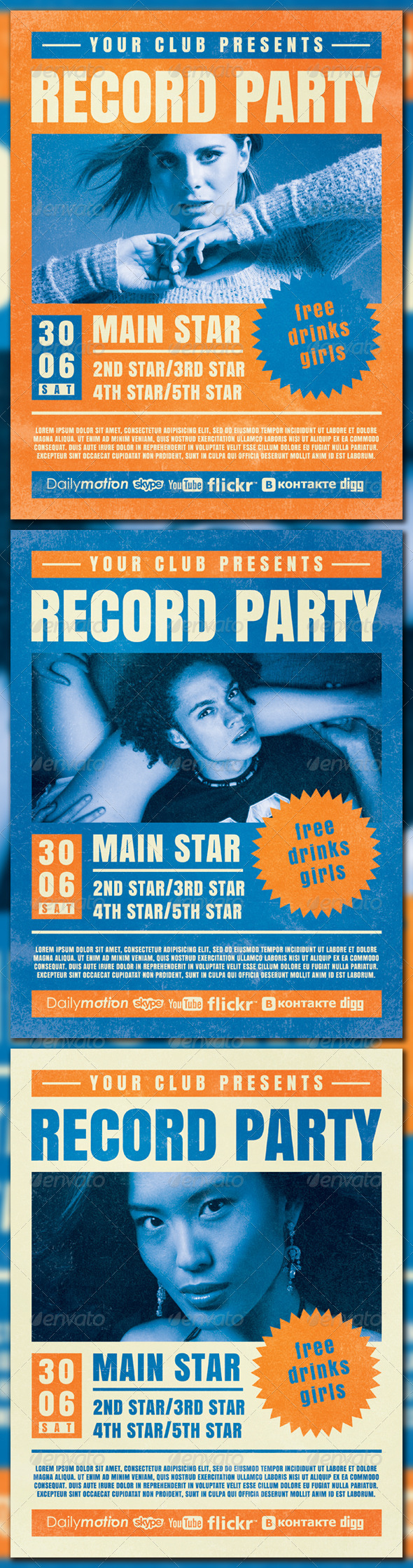 Record Party - Clubs & Parties Events