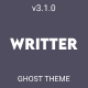 Writter – Ghost Portfolio Theme