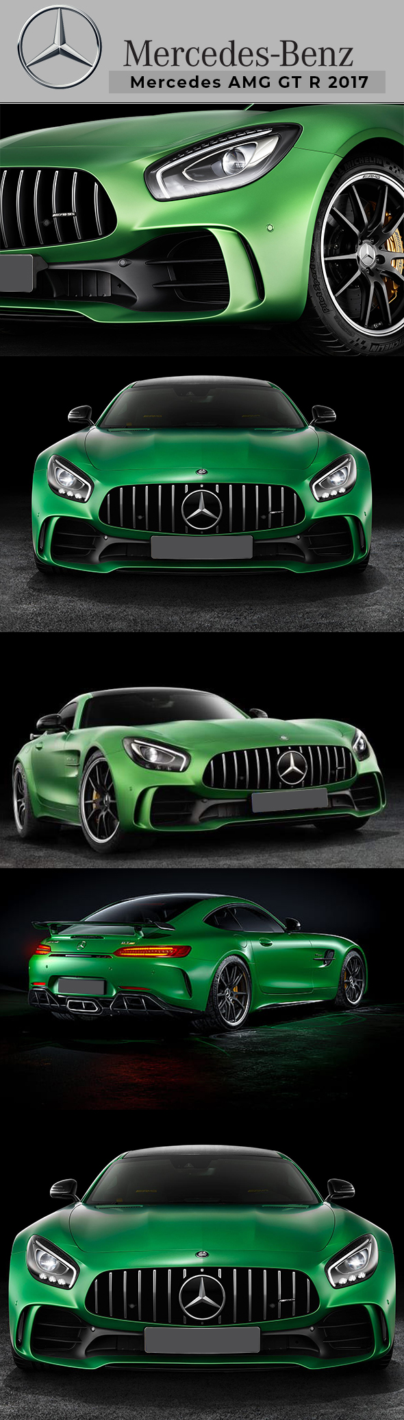 Mercedes AMG GT - 3Docean 28701255