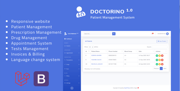 Doctorino – Doctor Chamber Management System