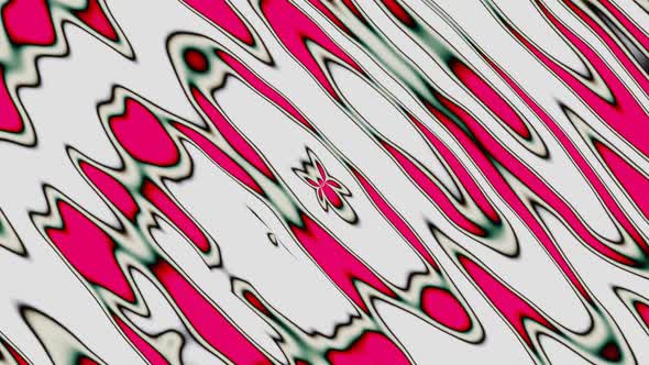 Abstract White and Pink VJ Looping Background