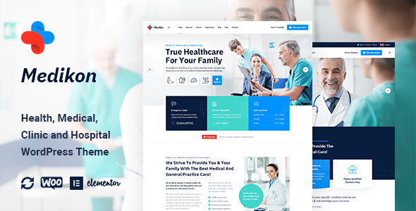 Medikon – Health & Medical WordPress Theme