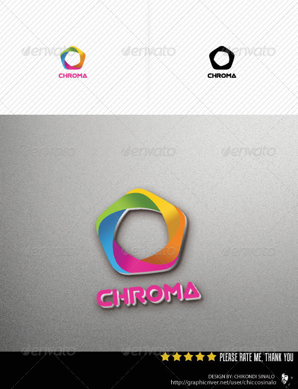 Chroma Logo Template - Abstract Logo Templates