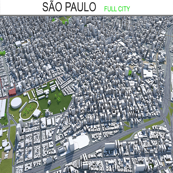 sao paulo city - 3Docean 28720283