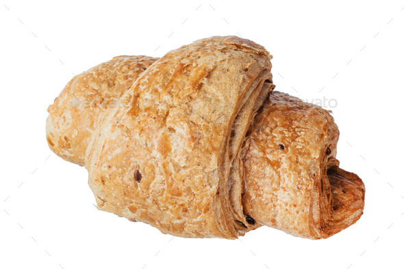 Isolated image of delicious bagels close-up.