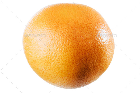 Stihlyy, tasty grapefruit isolated on a white background. Advertising photography