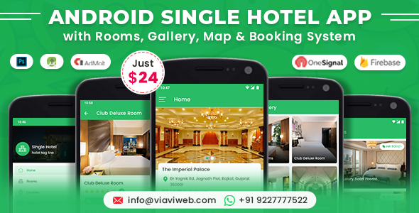 Android Single Hotel - CodeCanyon 20525021