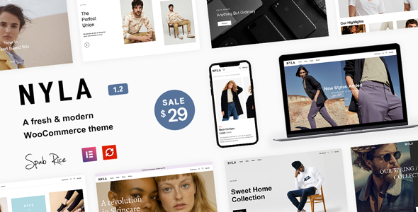 Nyla – A Fresh & Modern WooCommerce Theme