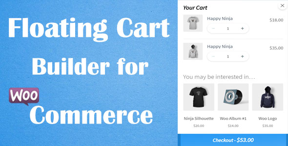 Floating Cart Builder Pro for WooCommerce