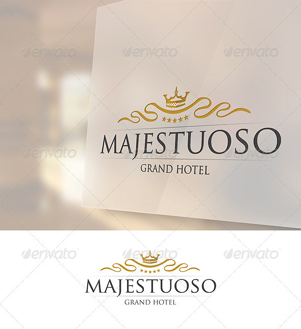 Majestico Logo Template - Crests Logo Templates
