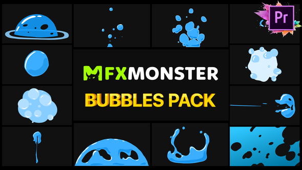 Bubbles Pack | Premiere Pro MOGRT