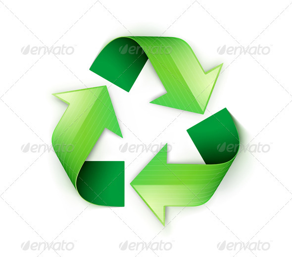 Recycling symbol - Conceptual Vectors