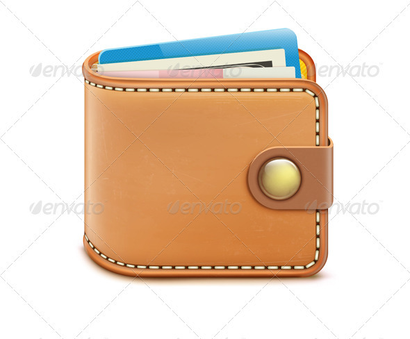 Wallet - Objects Vectors