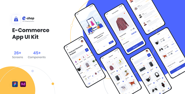 E-Shop Ecommerce App - ThemeForest 28449683