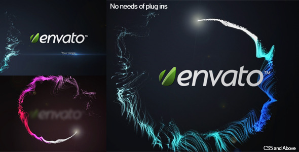 Shining Particles - VideoHive 2659293