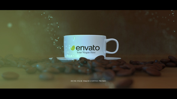 Coffee Logo Opener - VideoHive 28743756