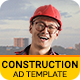 Business Banner – Construction Ad Template BU008