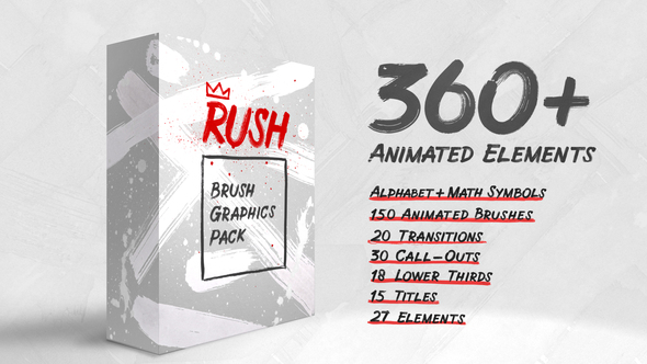 Rush - Brush - VideoHive 28683029
