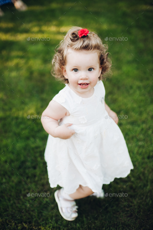 toddler girl white sundress