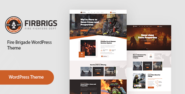 Firbrigs – Fire Department WordPress Theme