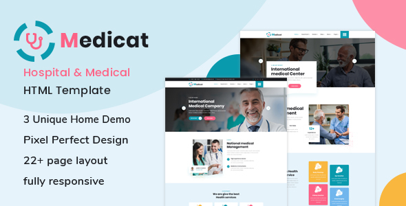 Wondrous Medicat - Medical and Health HTML5 Template
