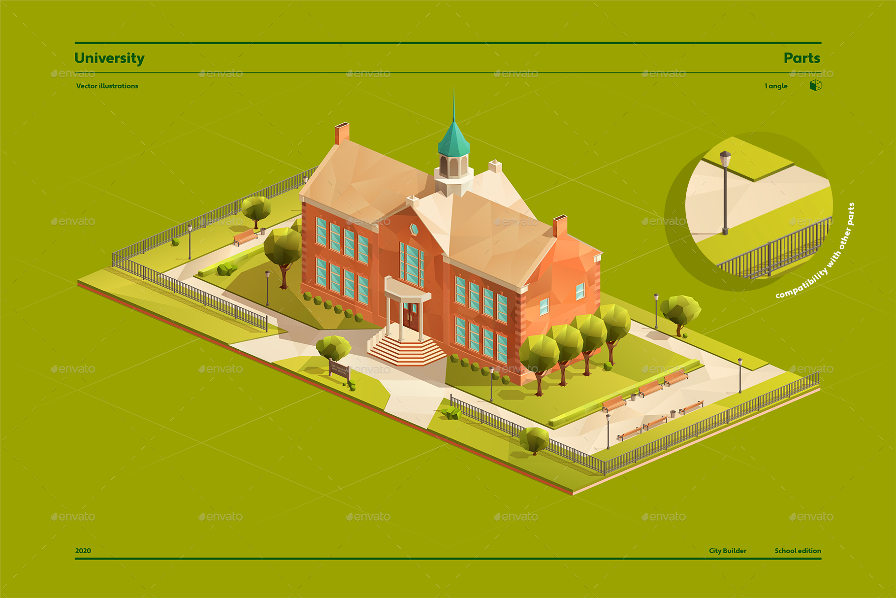 University City builder, Vectors | GraphicRiver