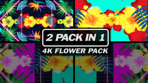 4K Flower Pack 3