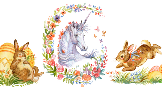 Watercolor characters